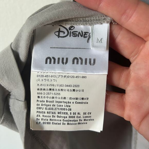 Mui Mui x Disney Bambi T-Shirt Size Medium - Picture 4 of 11